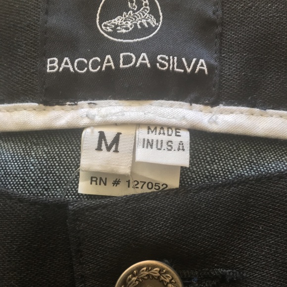Bacca Da Silva Black Jeans - Picture 2 of 8